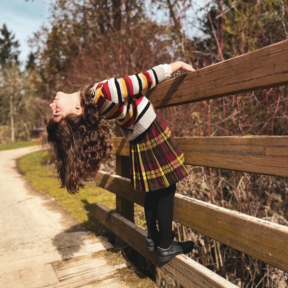 Vintage Benetton pleated wool blend skirt - Picture 7 of 9